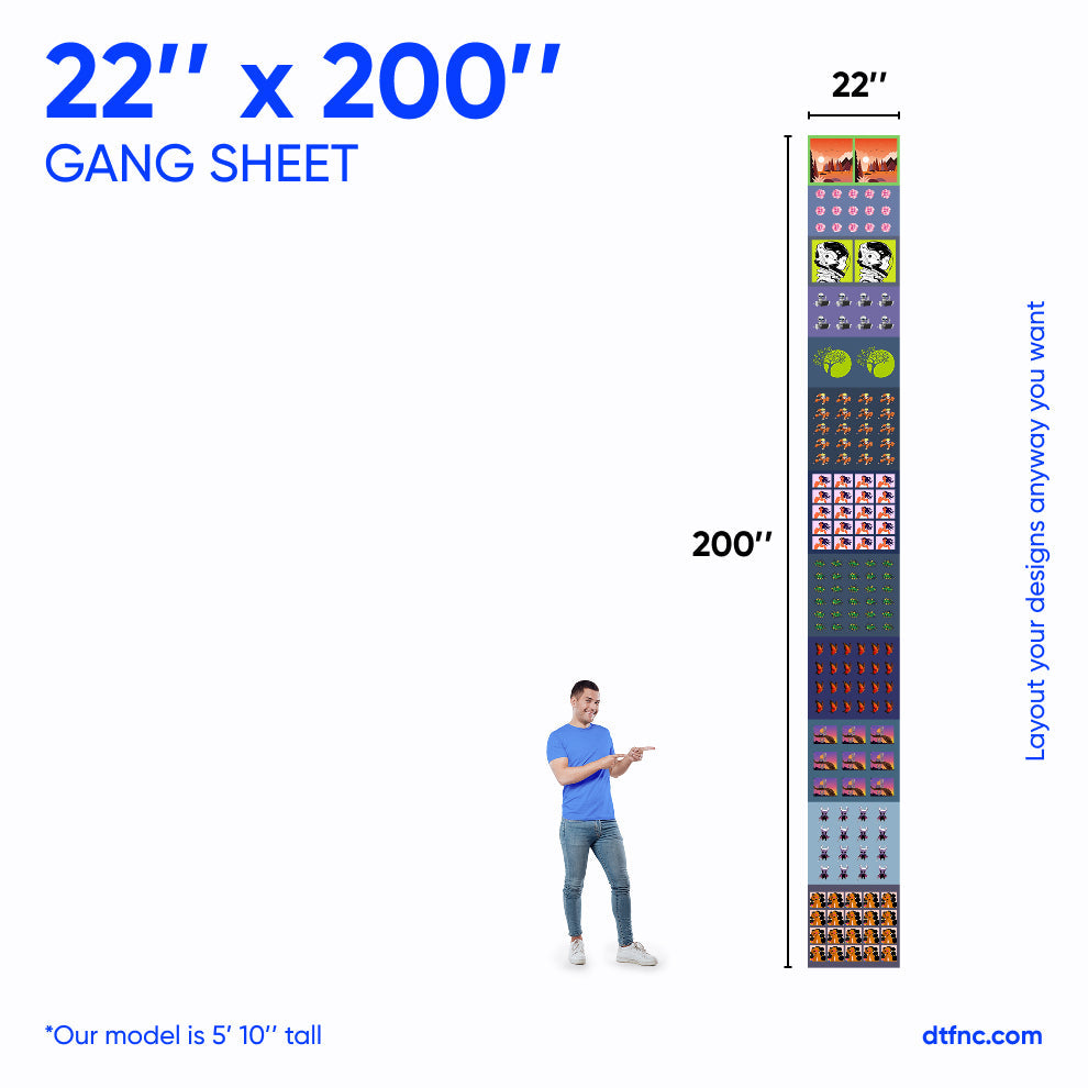 DTF Transfers - Upload Your Gang