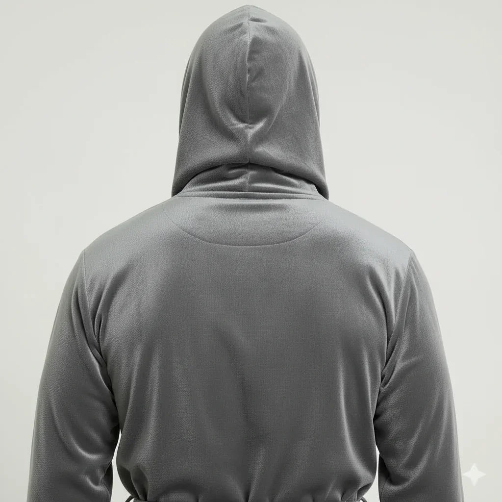 Men’s Robe with Hood – Ultra-Soft Plush Comfort for Everyday Use