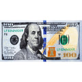 Sola Hundred Dollar Bill Beach Towel Benjamin Franklin 30 x 60 inch